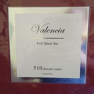 Burgundy Sheet Set - 510 Thread Count - NWT